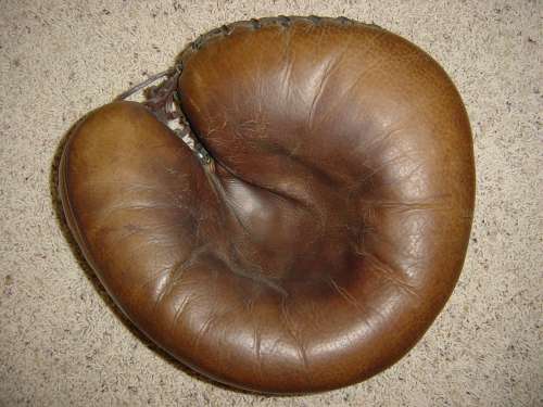 Brown Generic Catchers Mitt Front